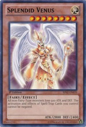 Splendid Venus (Rare) [BP02-EN070] 1st Edition