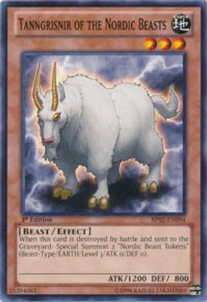 Tanngrisnir of the Nordic Beasts (Common / Short Print) [BP02-EN094] 1st Edition