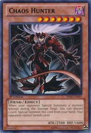 Chaos Hunter (Rare) [BP02-EN095] 1st Edition