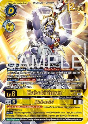Habakirimon // Habakiri (Alternate Art) [BT25-043] [Dual Revolution] Foil