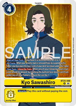 Kyo Sawashiro [BT25-088] [Dual Revolution] Foil