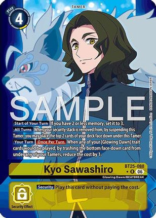 Kyo Sawashiro (Alternate Art) [BT25-088] [Dual Revolution] Foil