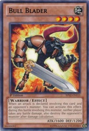 Bull Blader (Rare) [BP02-EN115] 1st Edition