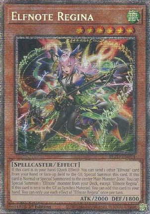 Elfnote Regina (Starlight Rare)  [BLZD-EN014] 1st Edition