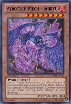 Pyrotech Mech - Shiryu (Rare) [BP02-EN122] Unlimited