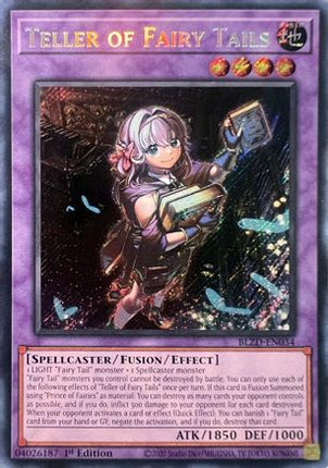 Teller of Fairy Tails [BLZD-EN034] Secret Rare 1st Edition