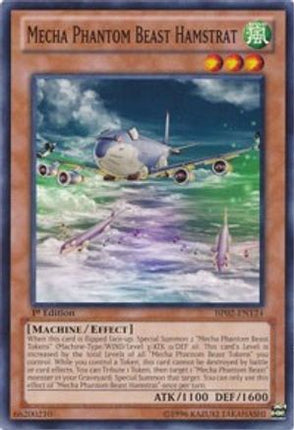 Mecha Phantom Beast Hamstrat (Common / Short Print) [BP02-EN124] Unlimited