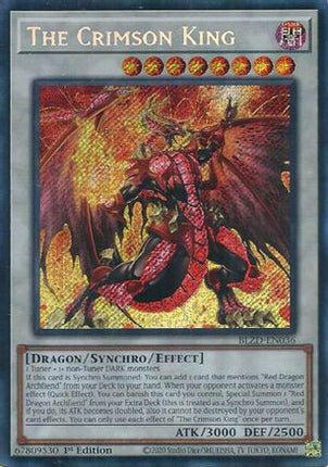 The Crimson King [BLZD-EN036] Secret Rare 1st Edition