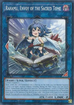 Rahamu, Envoy of the Sacred Tome [BLZD-EN051] Common / Short Print 1st Edition