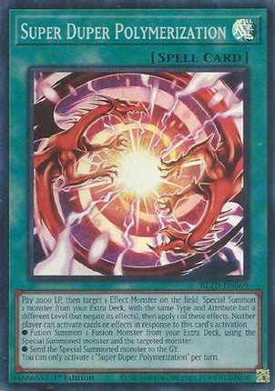 Super Duper Polymerization [BLZD-EN069] Super Rare 1st Edition