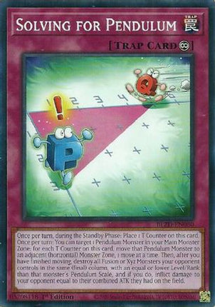 Solving for Pendulum [BLZD-EN080] Common / Short Print 1st Edition