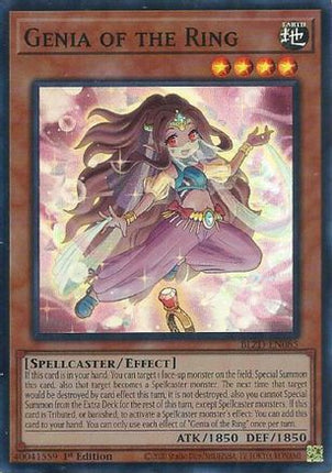 Genia of the Ring [BLZD-EN085] Super Rare 1st Edition