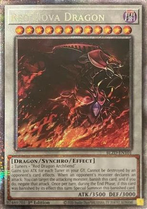 Red Nova Dragon  [BLZD-EN101] Starlight Rare 1st Edition