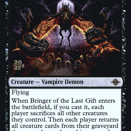 Bringer of the Last Gift [The Lost Caverns of Ixalan Promos] Prerelease Foil