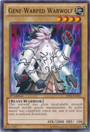 Gene-Warped Warwolf (Common / Short Print) [BP02-EN002] 1st Edition