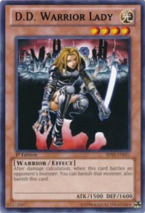 D.D. Warrior Lady (Rare) [BP02-EN021] Unlimited