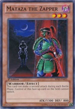 Mataza the Zapper (Common / Short Print) [BP02-EN025] 1st Edition