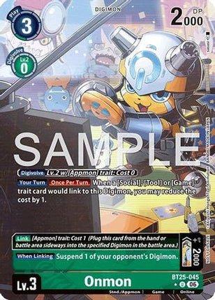 Onmon (Full Art) [BT25-045] [Dual Revolution] Foil