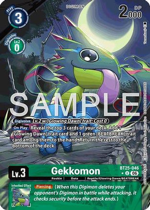 Gekkomon (Full Art) [BT25-046] [Dual Revolution] Foil
