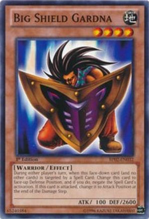 Big Shield Gardna (Common / Short Print) [BP02-EN032] 1st Edition
