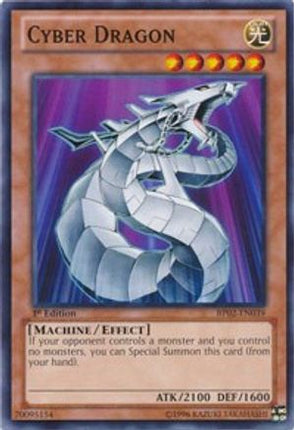 Cyber Dragon (Common / Short Print) [BP02-EN039] Unlimited