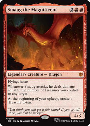 Smaug the Magnificent (110) [The Hobbit] Foil
