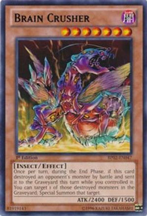 Brain Crusher (Rare) [BP02-EN047] 1st Edition