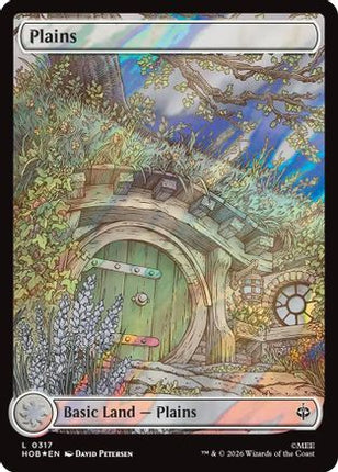 Plains (0317) (Surge Foil) (317) [The Hobbit] Foil