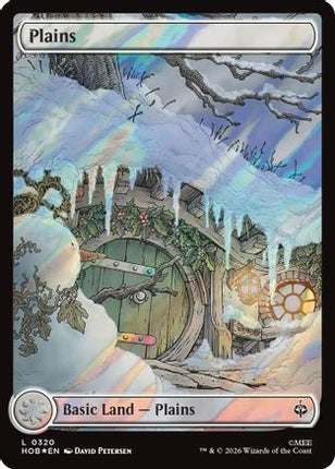 Plains (0320) (Surge Foil) (320) [The Hobbit] Foil