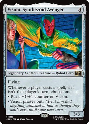Vision, Synthezoid Avenger (119) [Marvel Super Heroes]