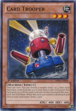 Card Trooper (Common / Short Print) [BP02-EN048] Unlimited