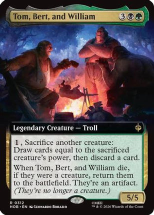 Tom, Bert, and William (Extended Art) (312) [The Hobbit] Foil