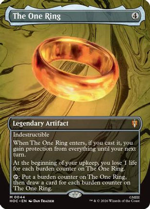 The One Ring (Borderless) (044) [The Hobbit: Eternal-Legal] Foil