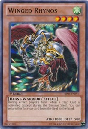 Winged Rhynos (Common / Short Print) [BP02-EN051] 1st Edition