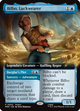 Bilbo, Luckwearer (Extended Art) [Promo Pack: The Hobbit] Foil