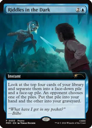 Riddles in the Dark (Extended Art) [Promo Pack: The Hobbit] Foil