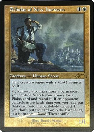 Scholar of New Horizons (Retro Frame) [Secret Lair Drop Series] Foil