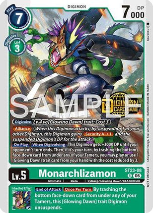 Monarchlizamon (Welcome Tamers Pack Vol.2) [ST23-08] [Starter Deck 23: Beatbreak Release Event Cards] Foil