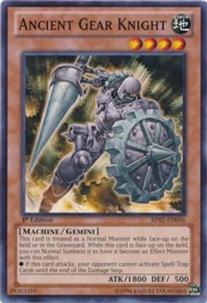 Ancient Gear Knight (Common / Short Print) [BP02-EN056] Unlimited