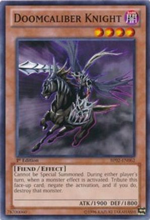 Doomcaliber Knight (Common / Short Print) [BP02-EN062] 1st Edition