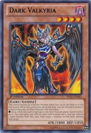 Dark Valkyria (Rare) [BP02-EN064] 1st Edition
