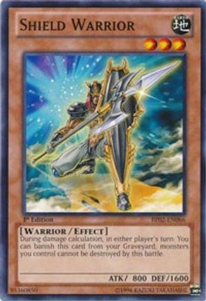 Shield Warrior (Common / Short Print) [BP02-EN066] 1st Edition