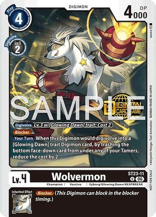 Wolvermon (Welcome Tamers Pack Vol.2) [ST23-11] [Starter Deck 23: Beatbreak Release Event Cards] Foil