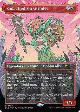 Zada, Hedron Grinder (Display Commander) - Thick Stock [Secret Lair Drop Series] Foil