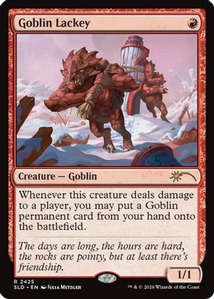 Goblin Lackey (2425) [Secret Lair Drop Series]