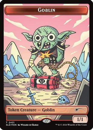 Goblin Token (2421) [Secret Lair Drop Series] Foil