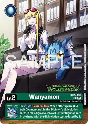 Wanyamon (Evolution Cup 2026 Vol. 2) [BT22-004] [Cyber Eden] Foil