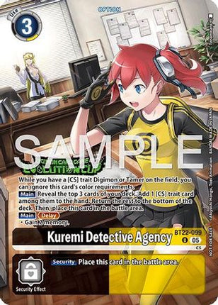 Kuremi Detective Agency (Evolution Cup 2026 Vol. 2) [BT22-099] [Cyber Eden] Foil
