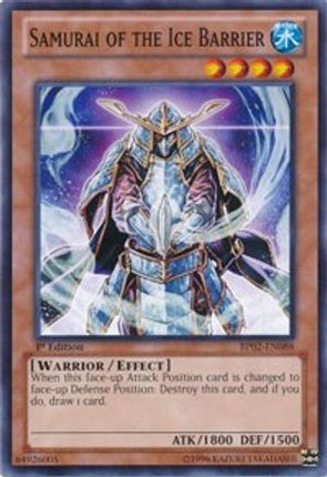 Samurai of the Ice Barrier (Common / Short Print) [BP02-EN088] 1st Edition