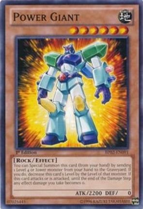 Power Giant (Common / Short Print) [BP02-EN091] 1st Edition